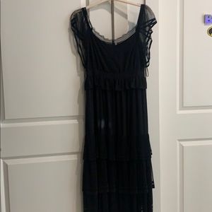 Vintage look black dress